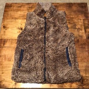 Sherpa Vest Simply Southern Size Medium